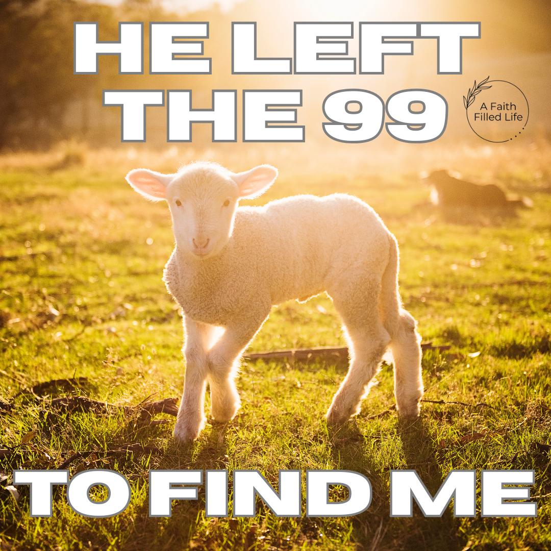 He Left The 99 To Find Me Magnet