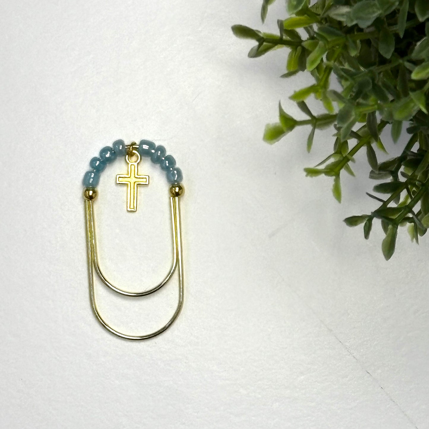 Decorative Cross Paperclip