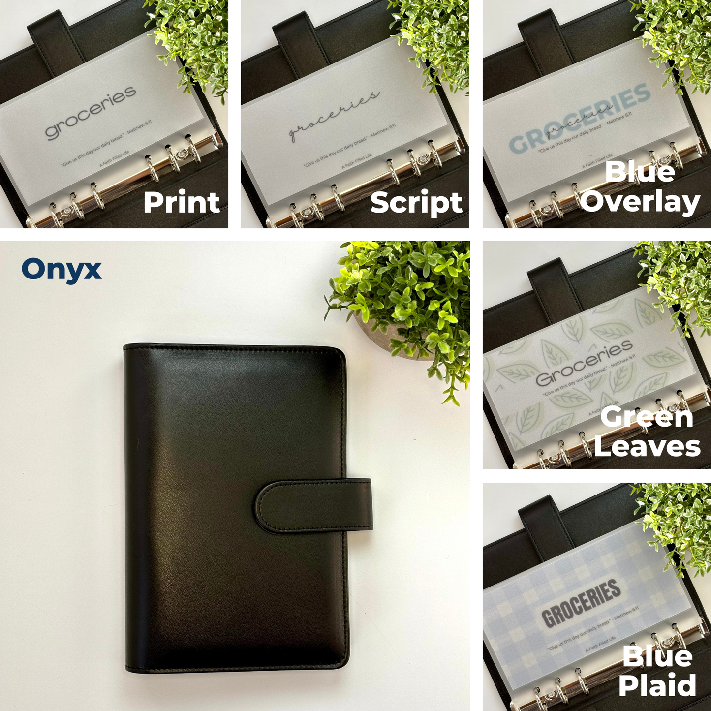 A6 Joy Collection Budget Binder Starter Bundle (Includes 6 Cash Envelopes + Free Finance Guide)