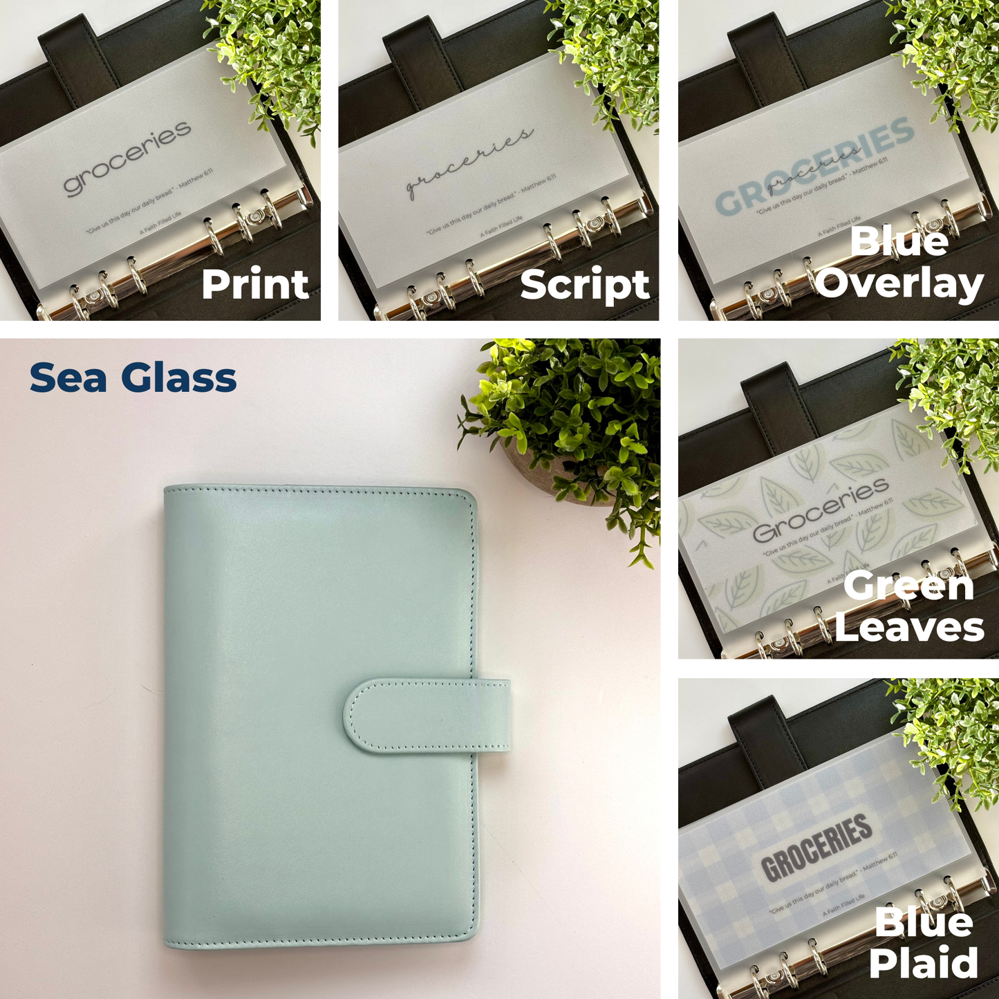 A6 Joy Collection Budget Binder Starter Bundle (Includes 6 Cash Envelopes + Free Finance Guide)