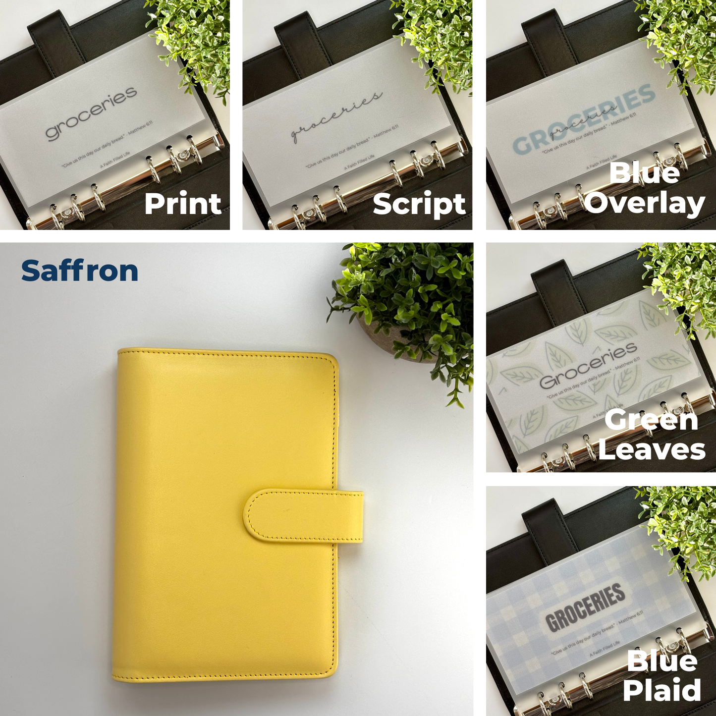 A6 Joy Collection Budget Binder Starter Bundle (Includes 6 Cash Envelopes + Free Finance Guide)