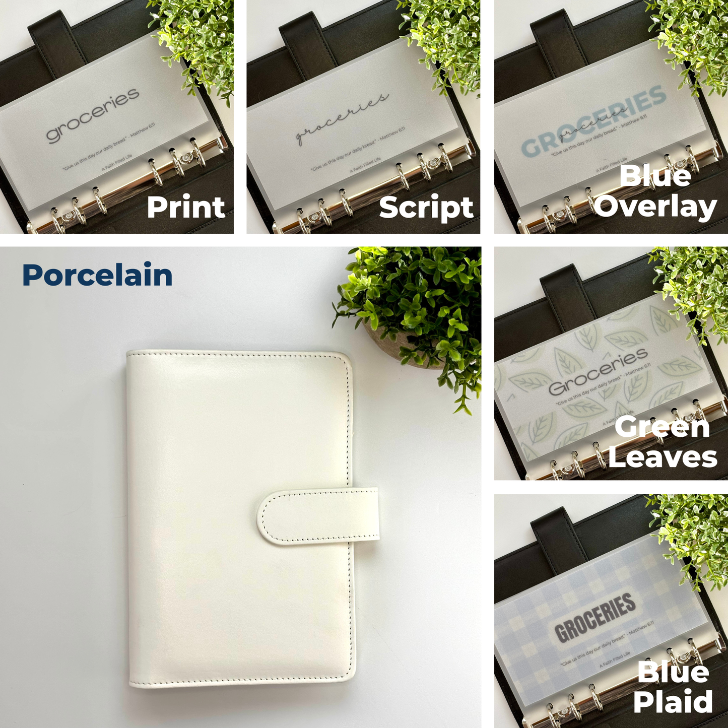 A6 Joy Collection Budget Binder Starter Bundle (Includes 6 Cash Envelopes + Free Finance Guide)