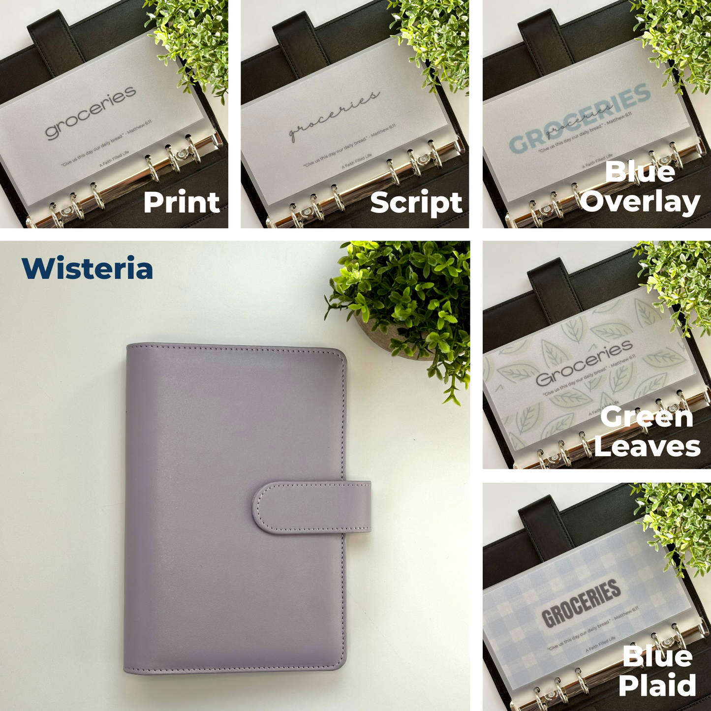 A6 Joy Collection Budget Binder Starter Bundle (Includes 6 Cash Envelopes + Free Finance Guide)