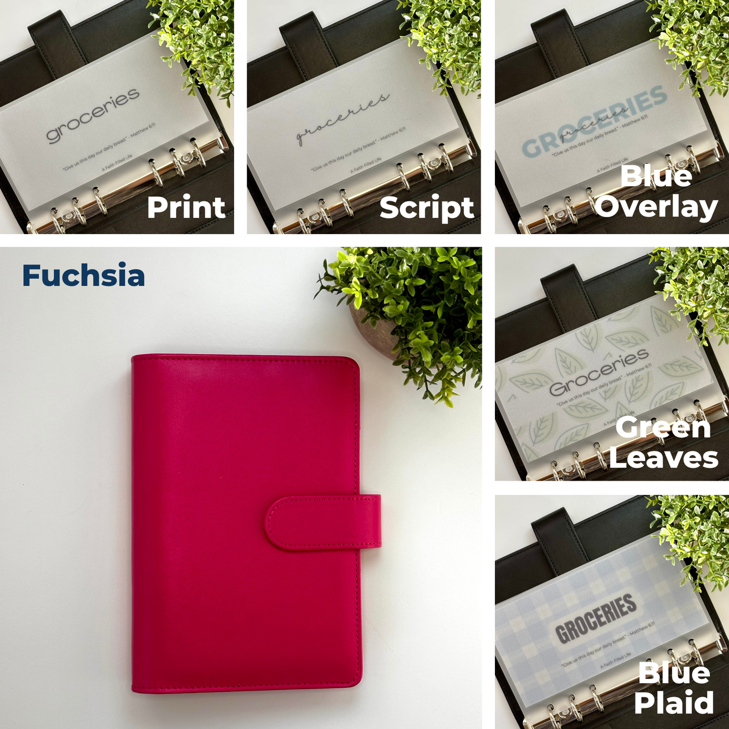 A6 Joy Collection Budget Binder Starter Bundle (Includes 6 Cash Envelopes + Free Finance Guide)