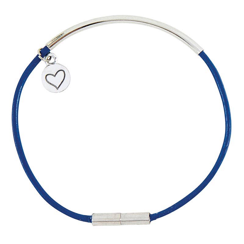 Thought Keepers Bracelet - Blue/Silver