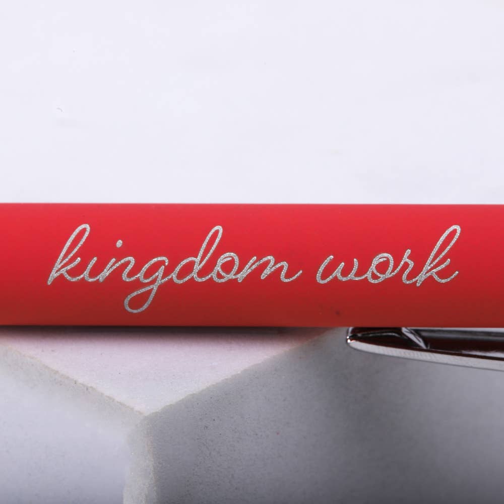 Gift Pen - Motherhood Kingdom Work - Coral
