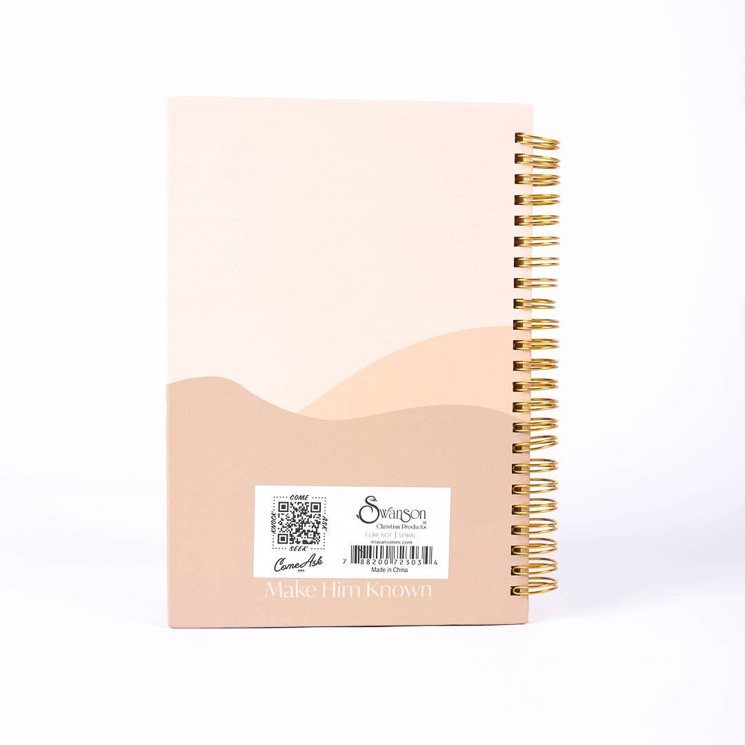 Spiral Bound Journal -  Fear Not