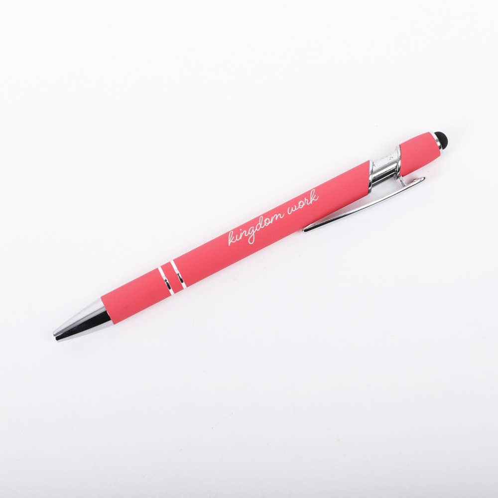 Gift Pen - Motherhood Kingdom Work - Coral