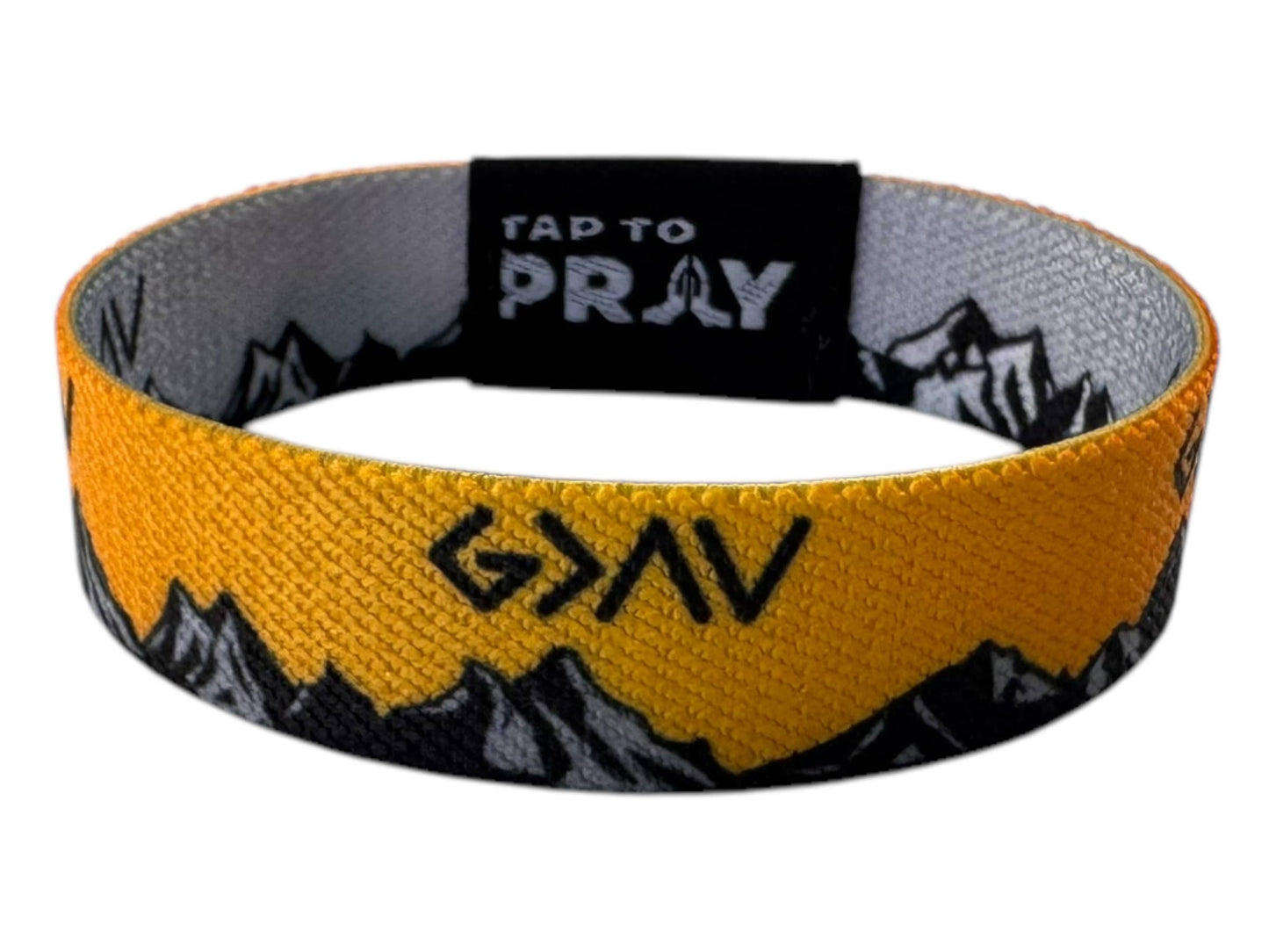 Tap To Pray™ Wristband - God Is Greater Than The Highs And Lows