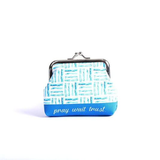 Coin Purse - Pray Wait Trust