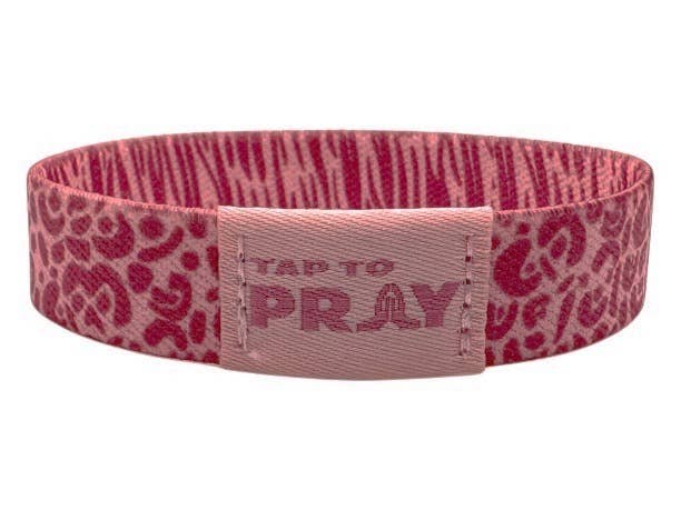 Tap To Pray™ Wristband - Safari Rose
