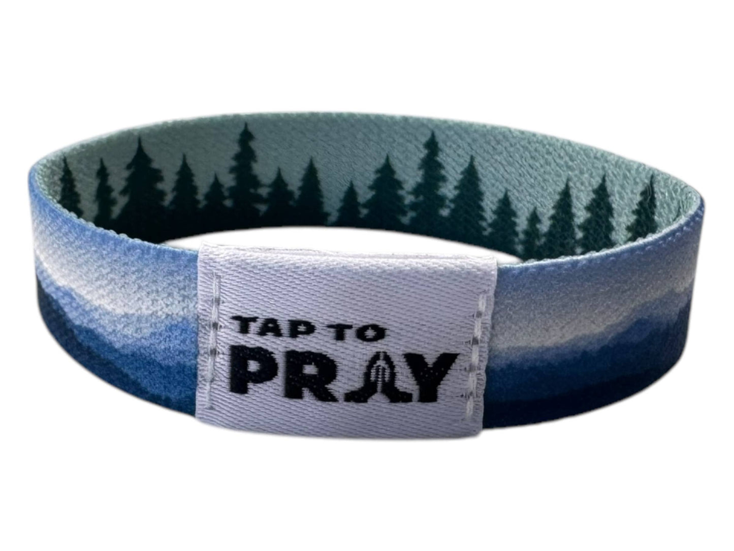 Tap To Pray™ Wristband - Mountains & Forests