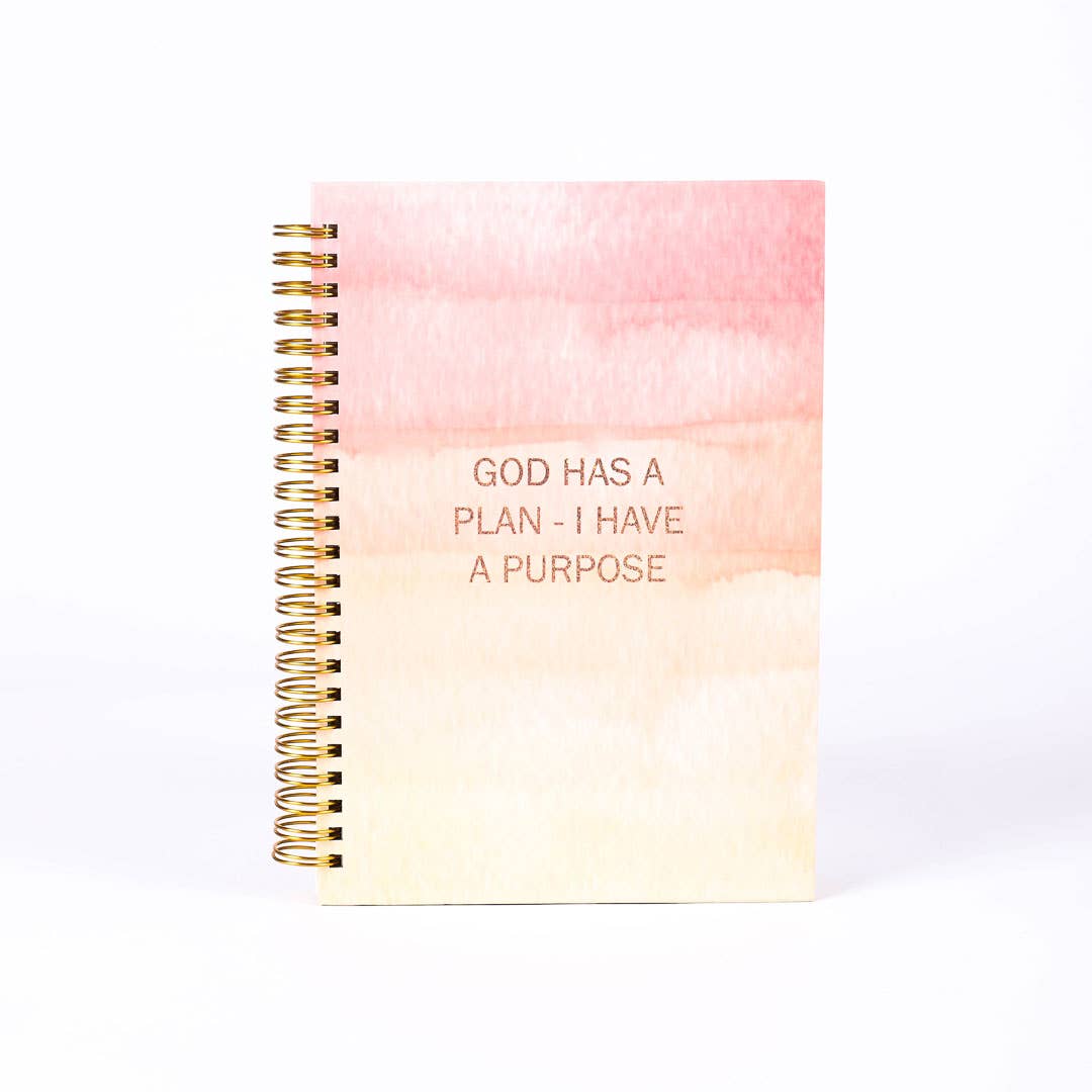Spiral Bound Journal -  Plan & Purpose