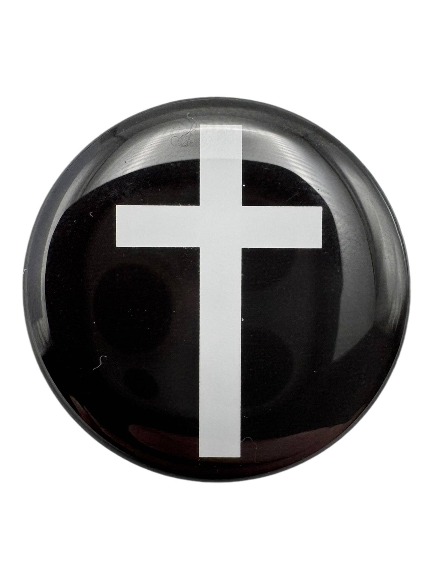Tap To Pray™ - Prayer Tag Sticker - Black Cross