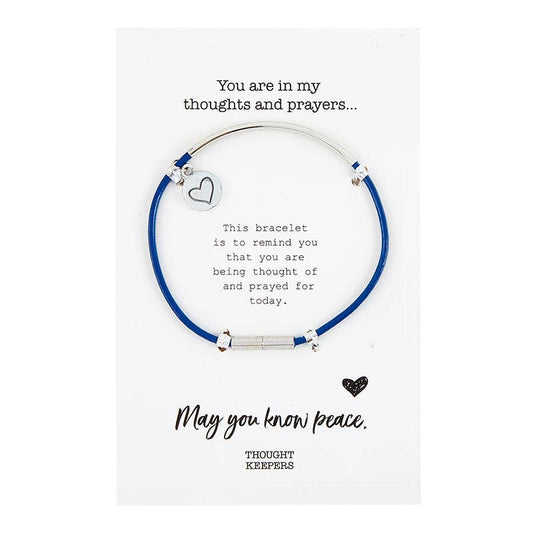 Thought Keepers Bracelet - Blue/Silver