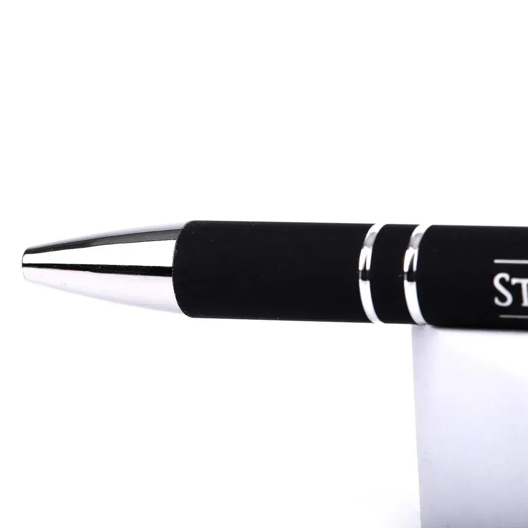 Gift Pen - Strong & Courageous - Black