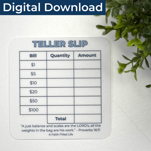 Teller Slip