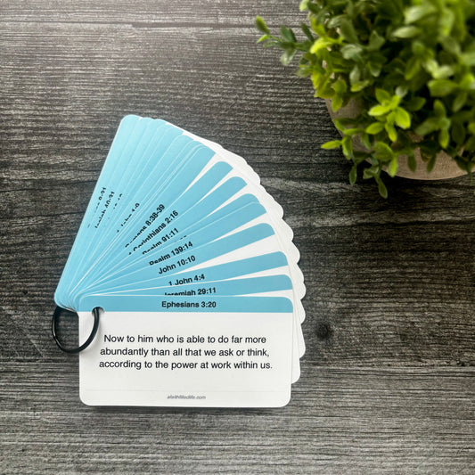 Who I Am In Christ Scripture Cards