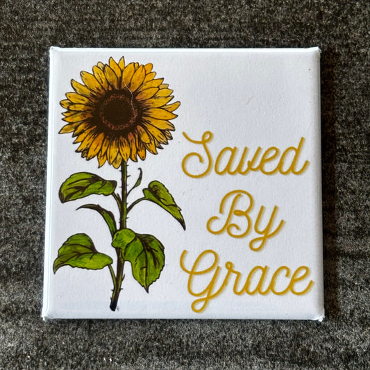Saved By Grace Magnet