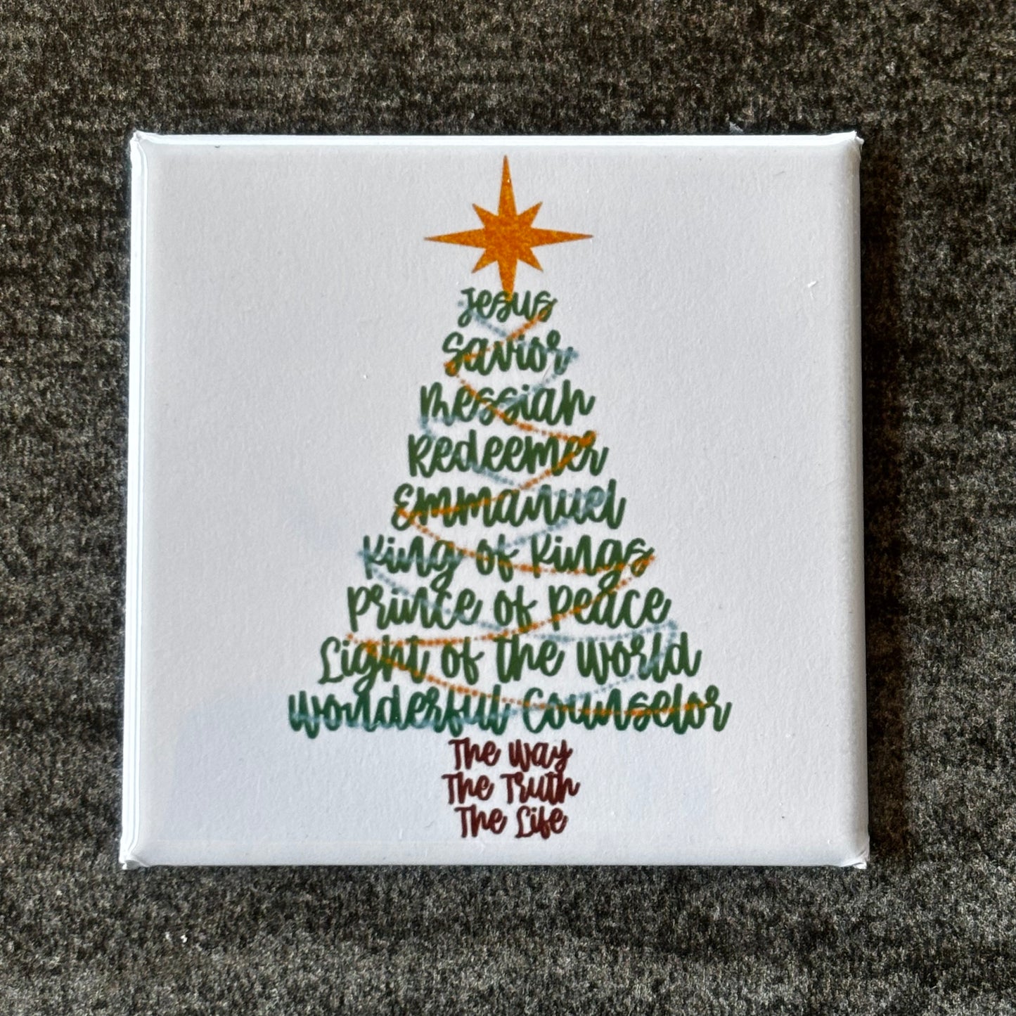 Christmas Collection - Names of Jesus Tree