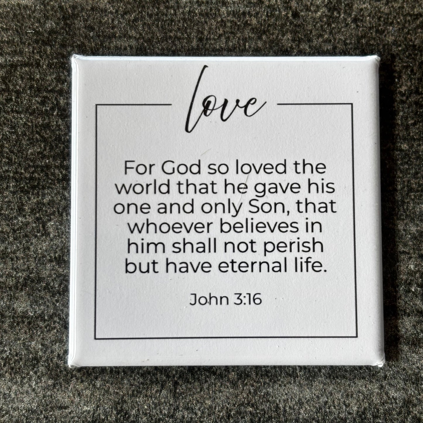 Love, Peace, Joy Magnet Trio