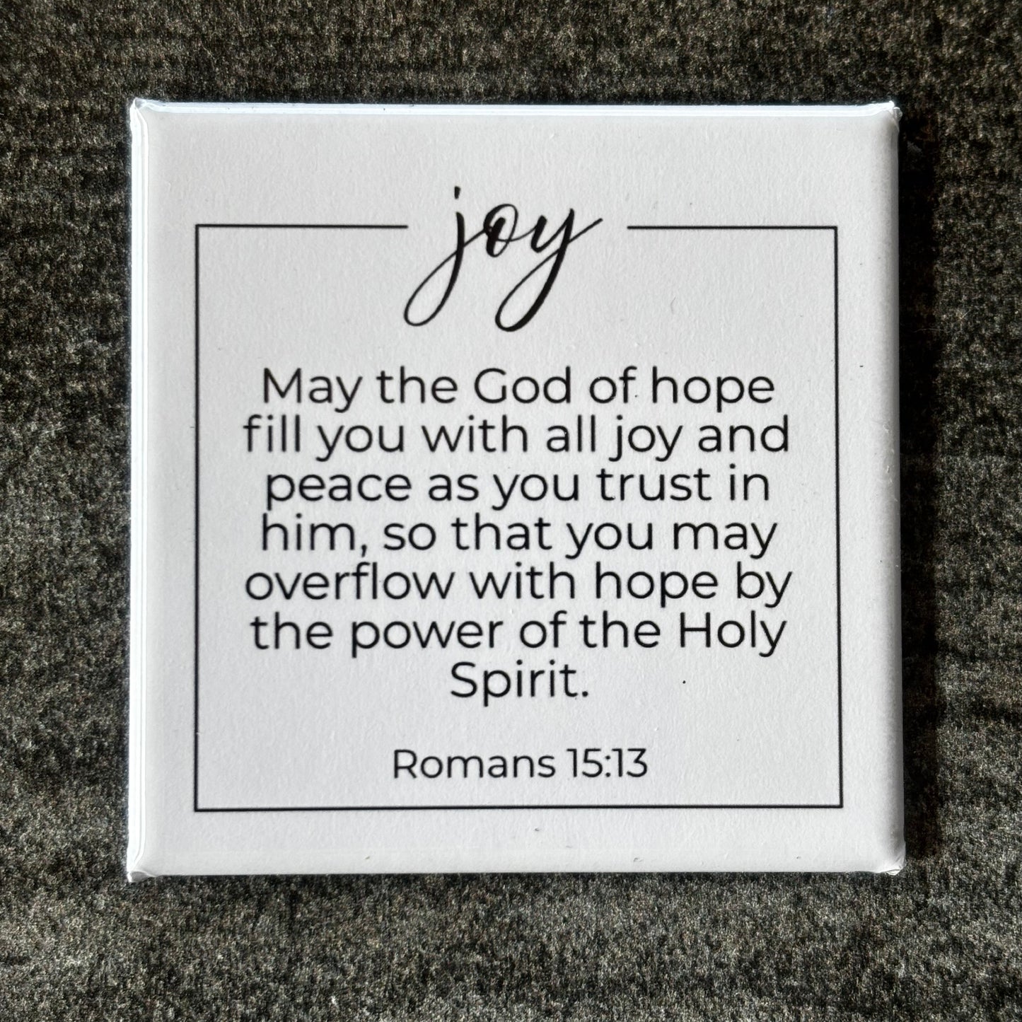 Love, Peace, Joy Magnet Trio