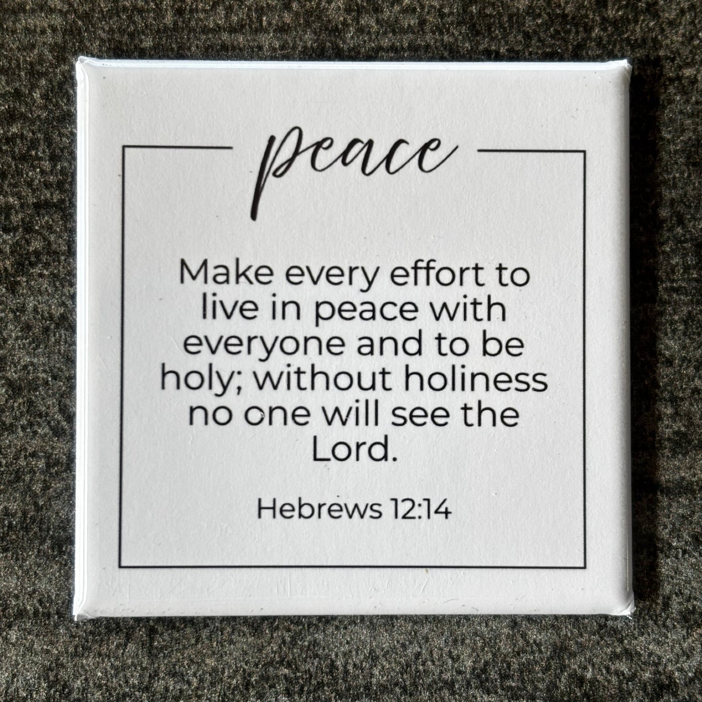 Love, Peace, Joy Magnet Trio