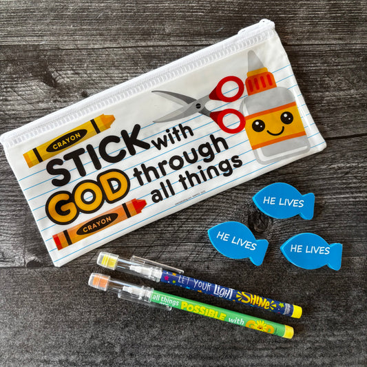 Kid's Pencil Pouch Set