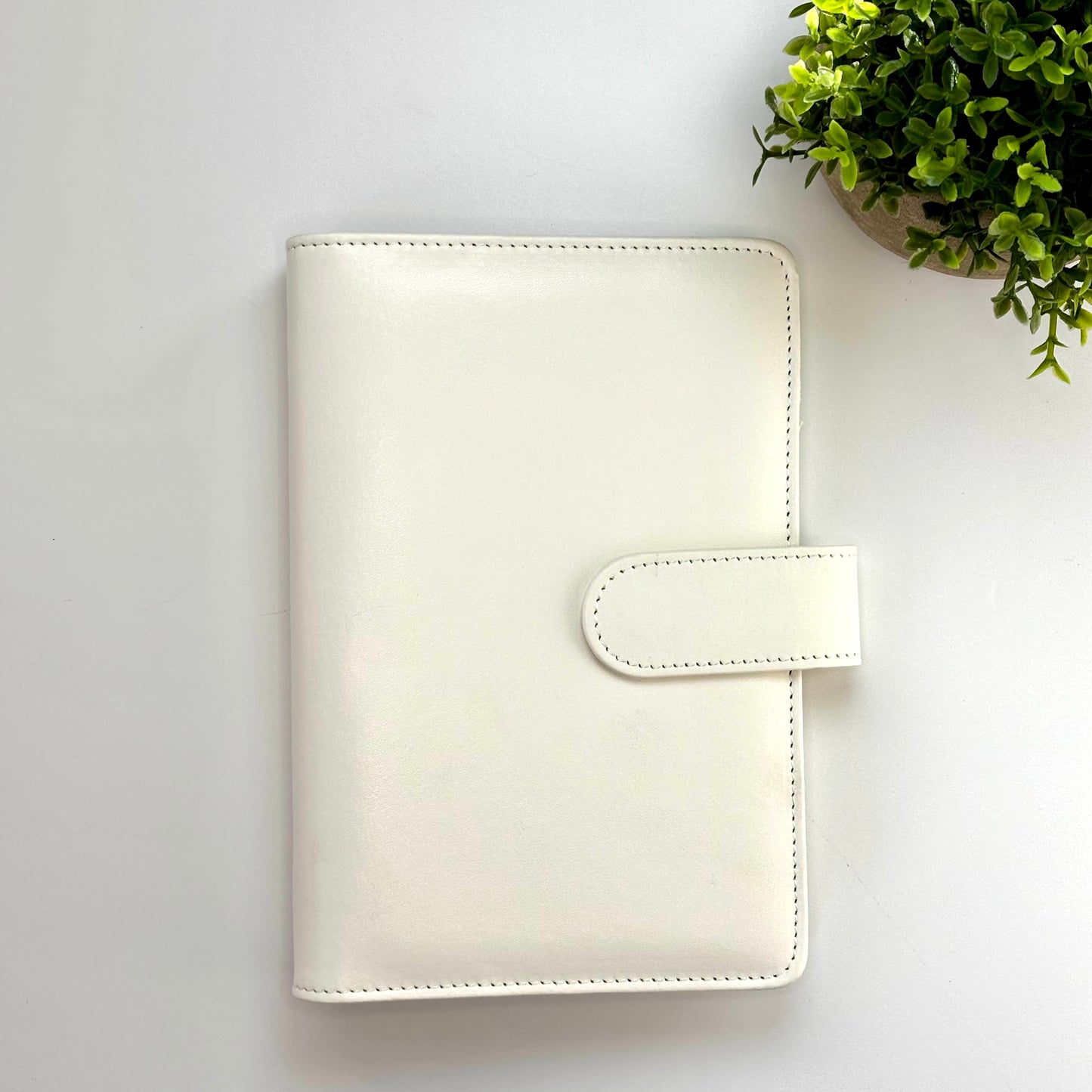 A6 Smooth Leather Budget Binder - Joy Collection