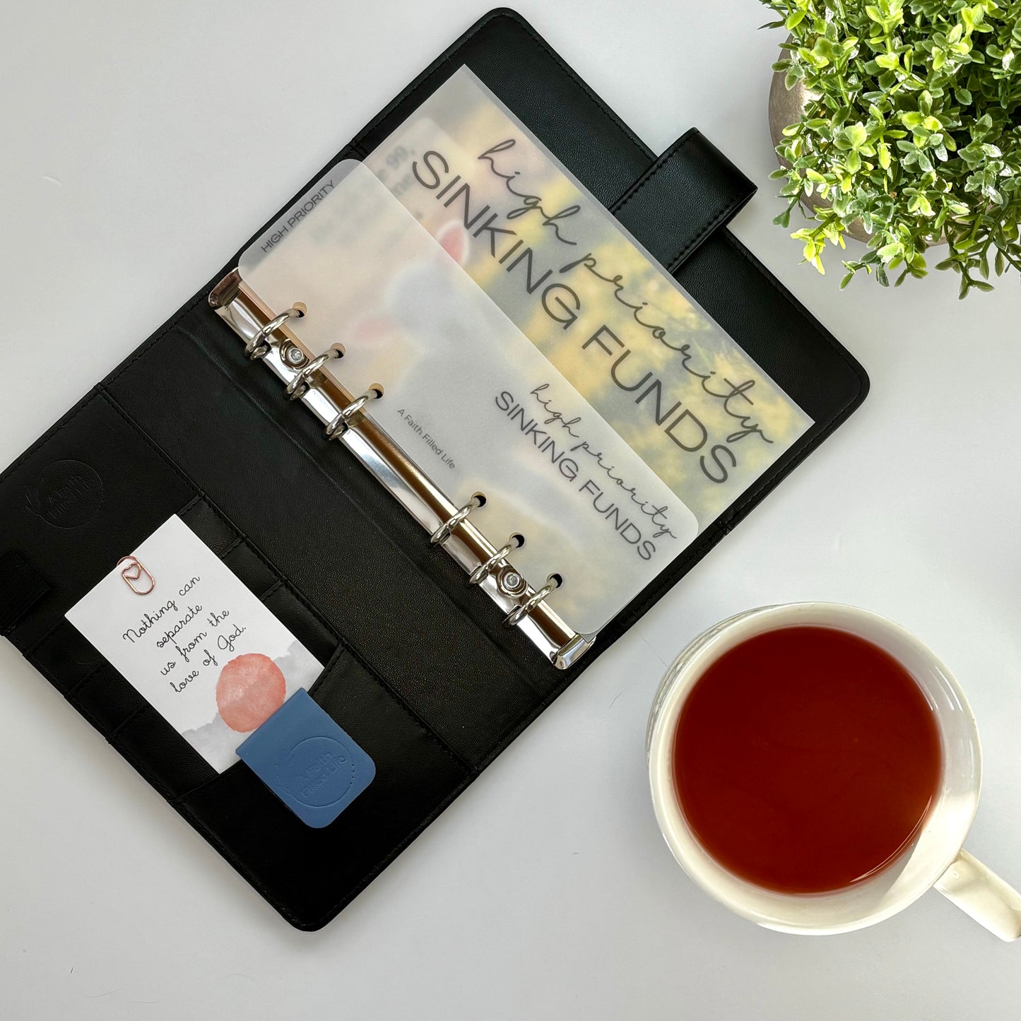 A6 Frosted Binder Bookmarks – Rooted Collection