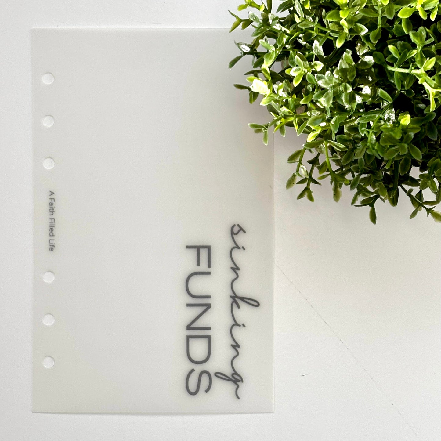 A6 Frosted Dashboards – Rooted Collection