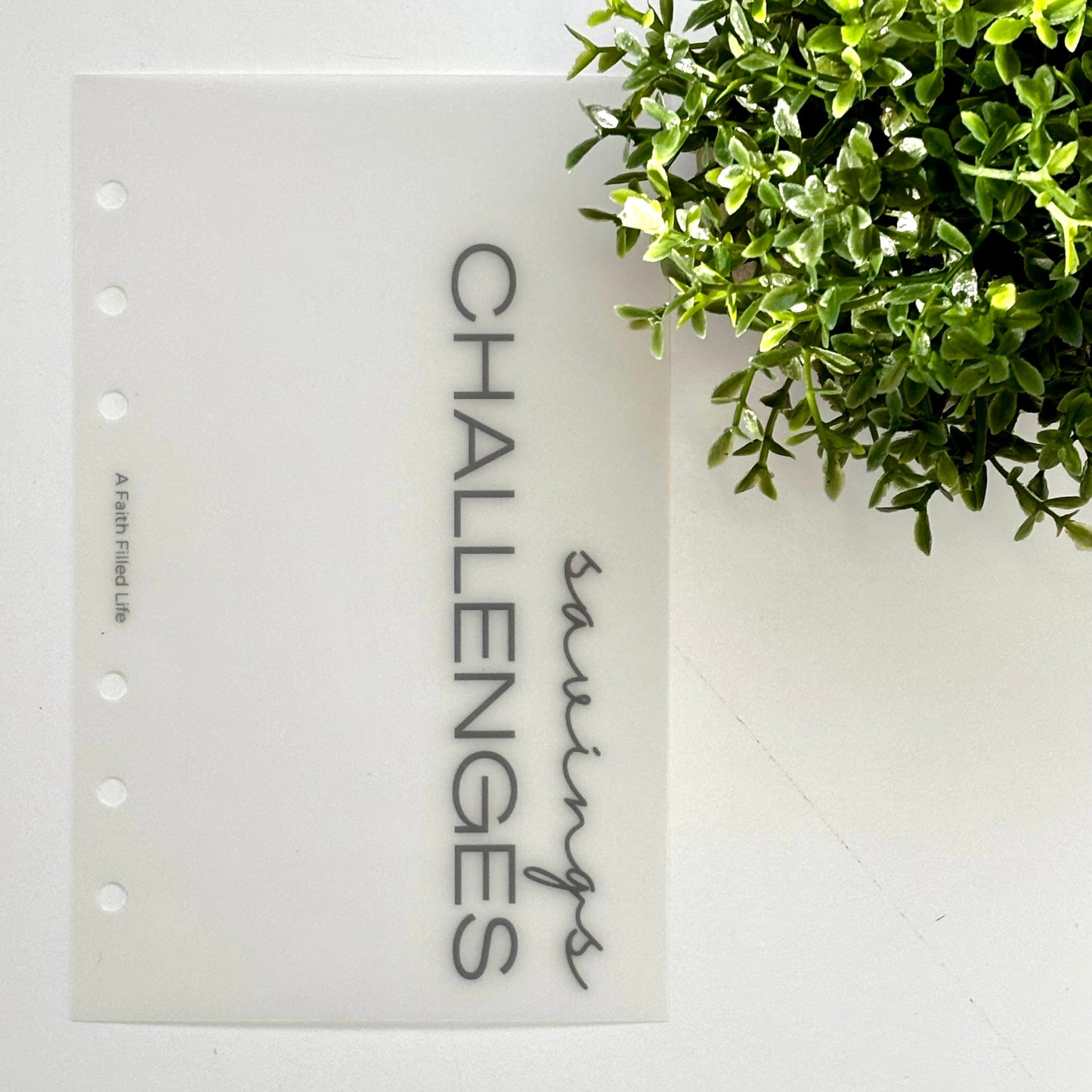 A6 Frosted Dashboards – Rooted Collection