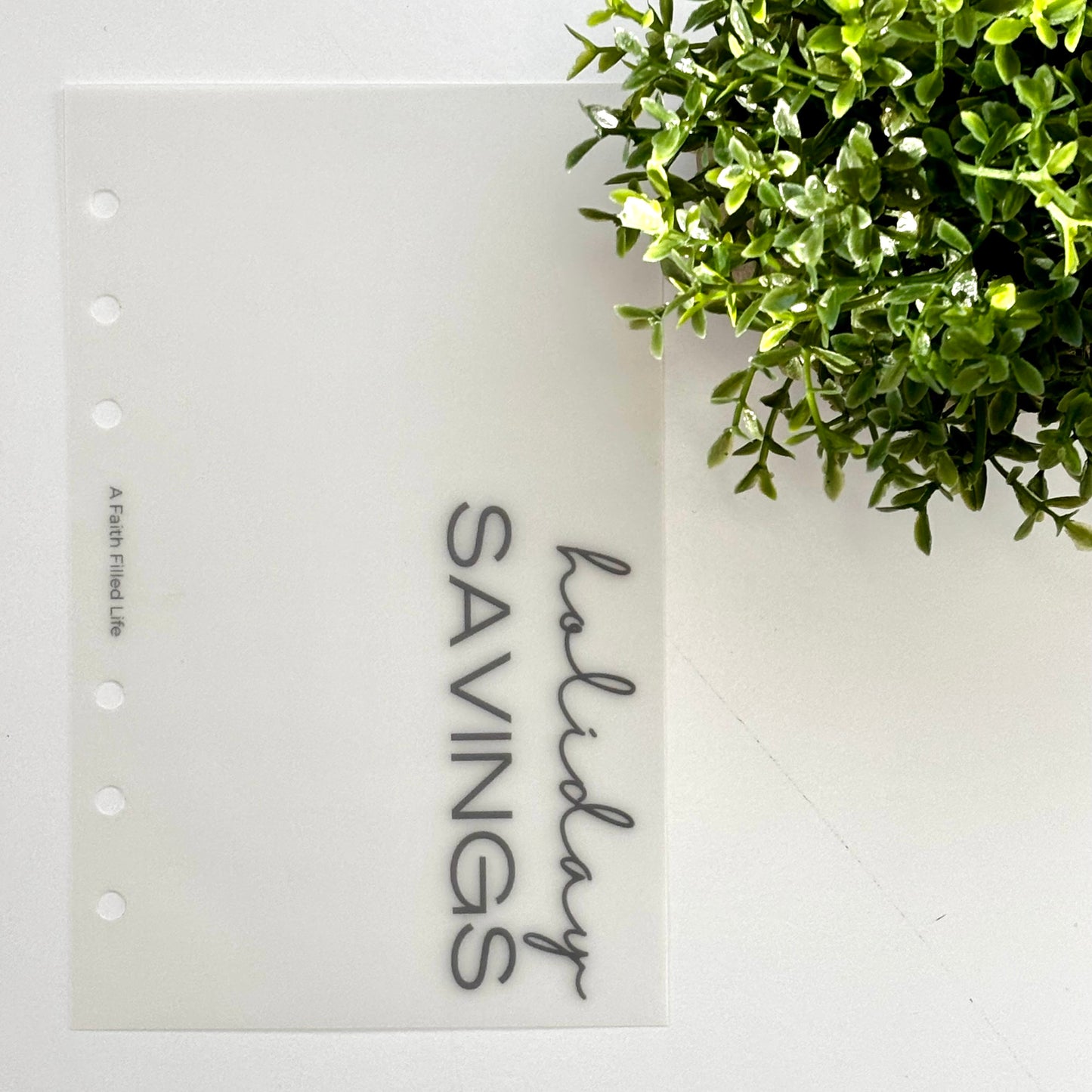 A6 Frosted Dashboards – Rooted Collection