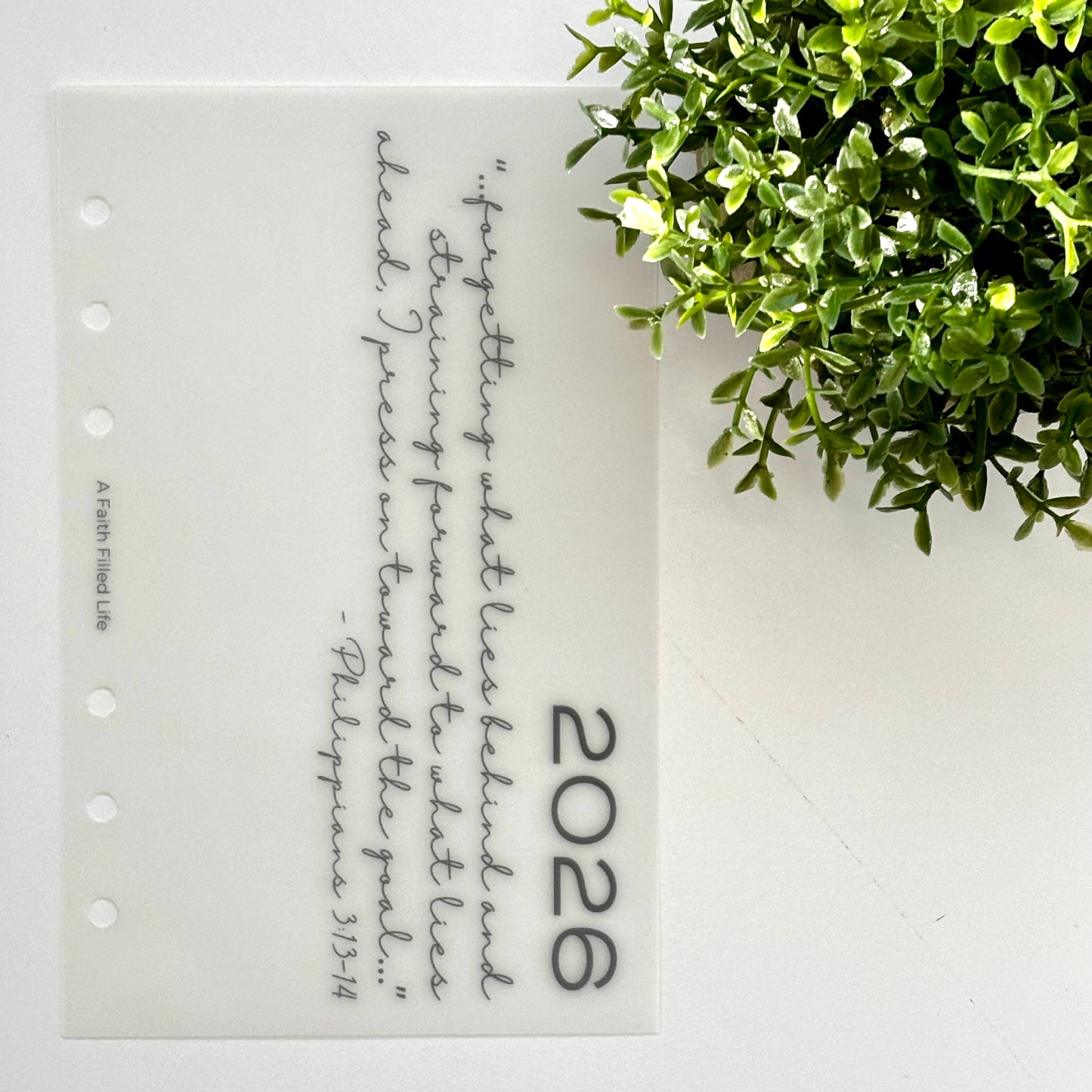 A6 Frosted Dashboards – Rooted Collection