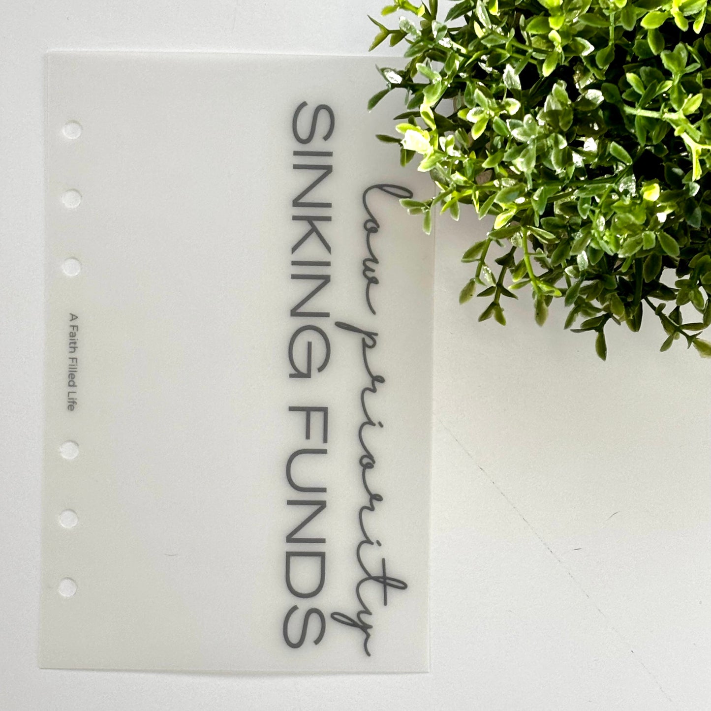 A6 Frosted Dashboards – Rooted Collection