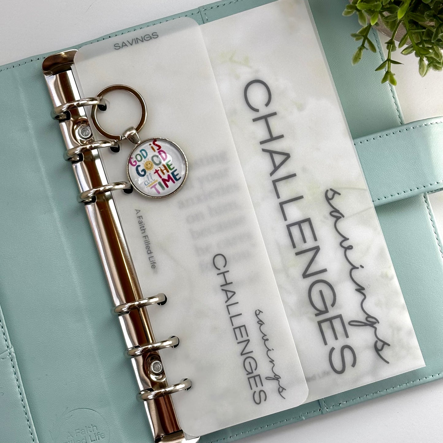 Glass Cabochon Keychains