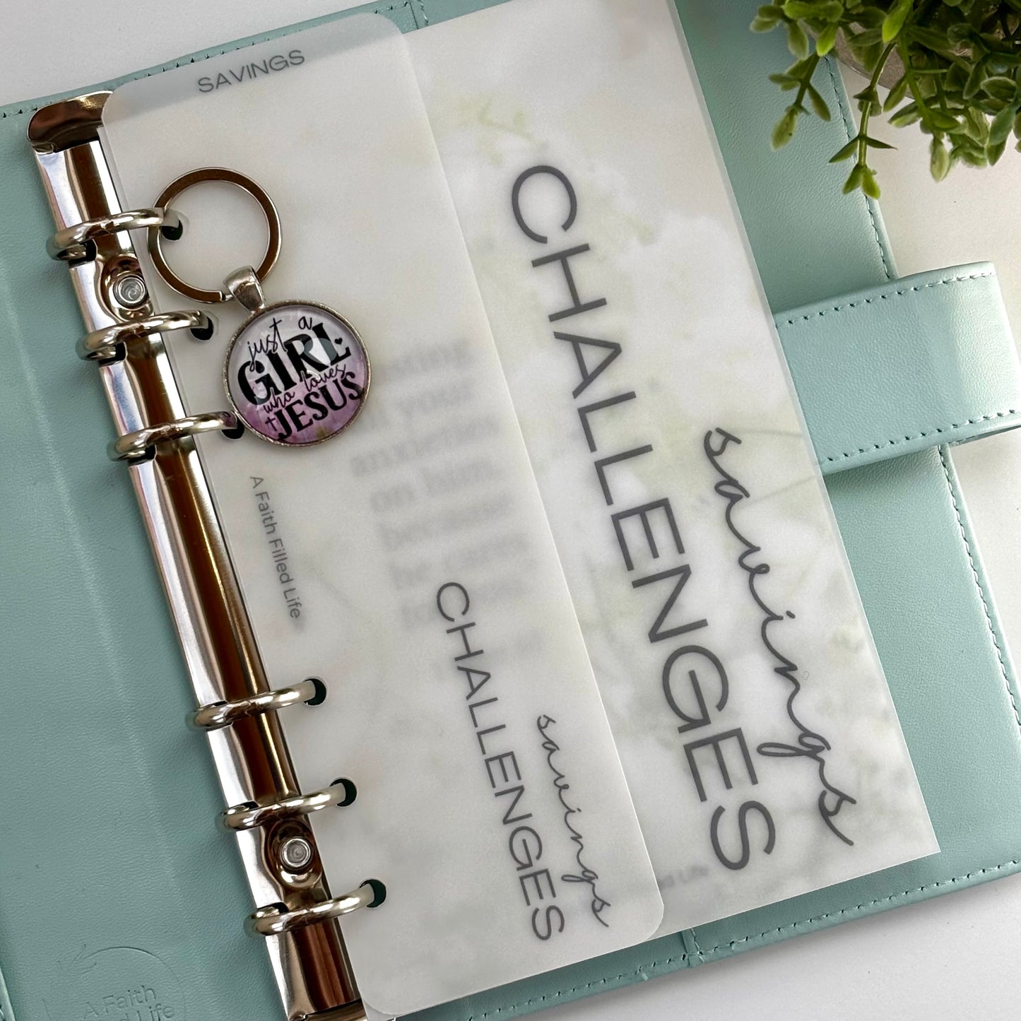 Glass Cabochon Keychains