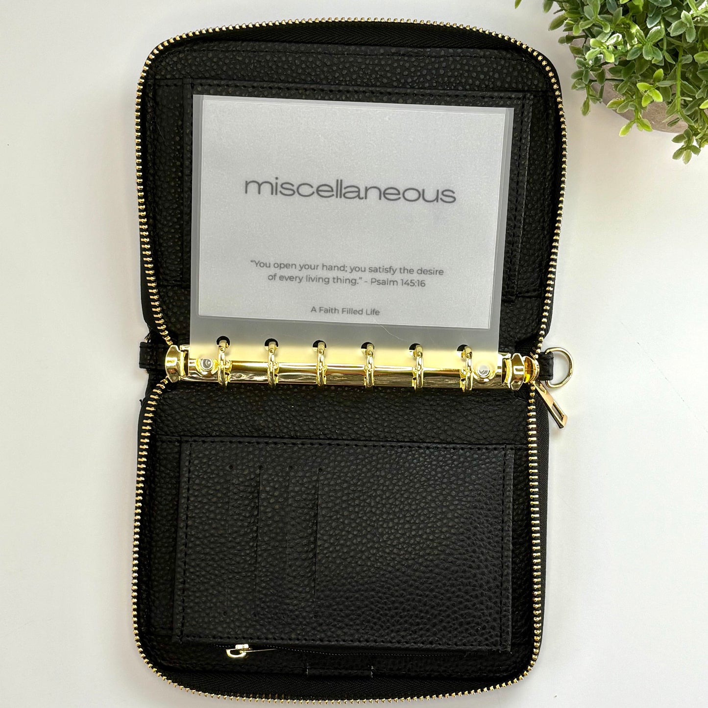 A7 Peace Collection Budget Wallet Starter Bundle (Includes 6 Cash Envelopes + Free Finance Guide)