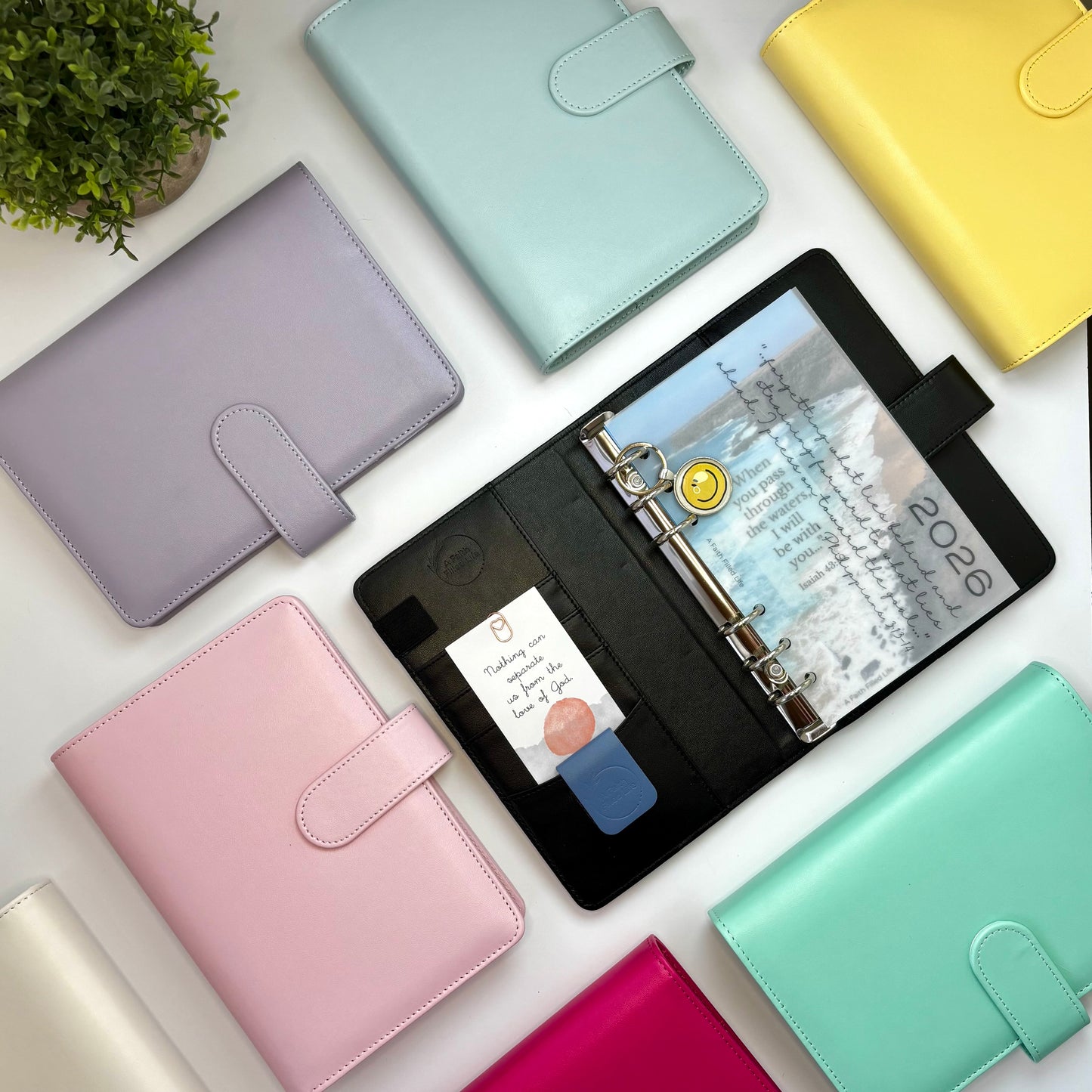 A6 Joy Collection Budget Binder Starter Bundle (Includes 6 Cash Envelopes + Free Finance Guide)