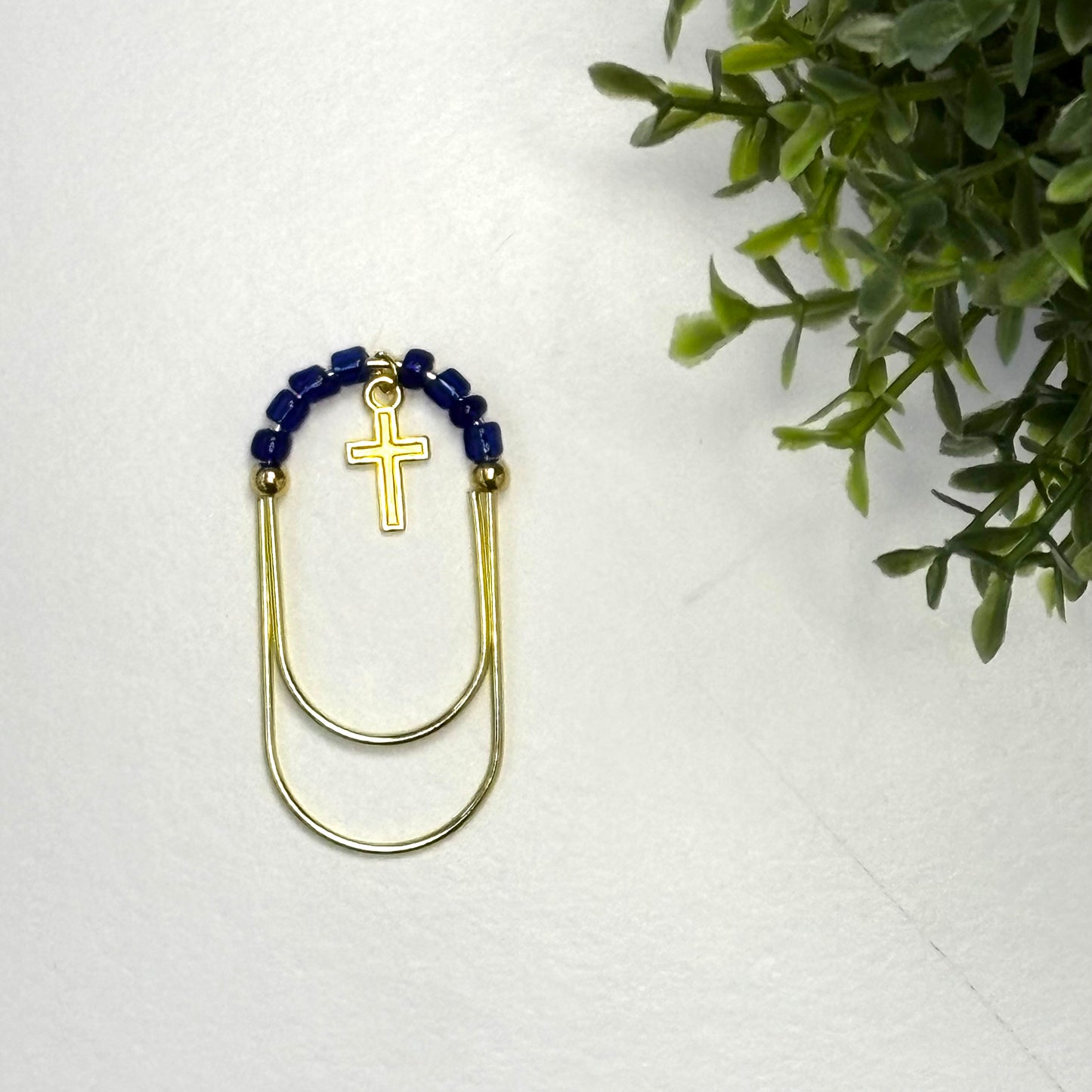 Decorative Cross Paperclip