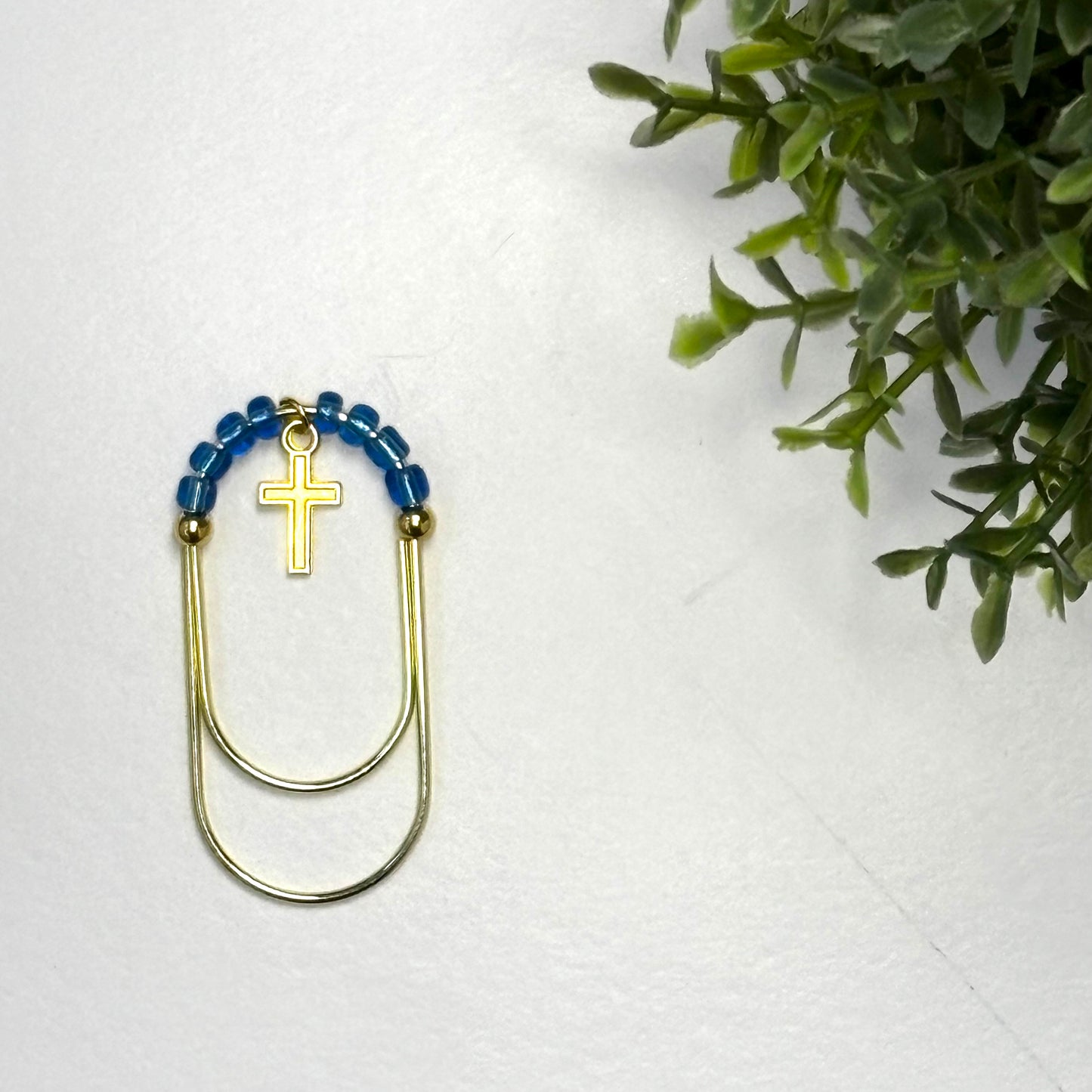 Decorative Cross Paperclip