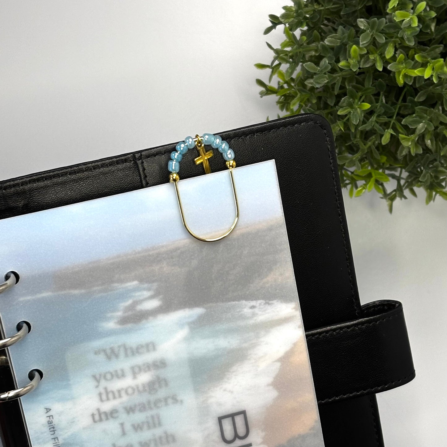 Decorative Cross Paperclip