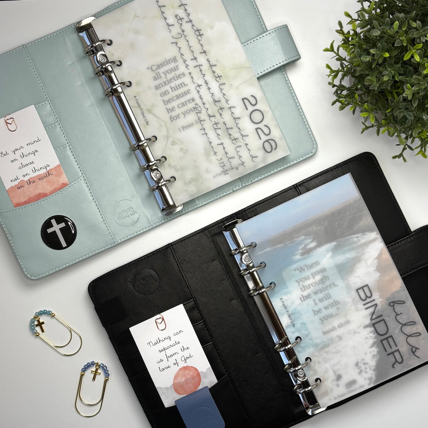 Decorative Cross Paperclip