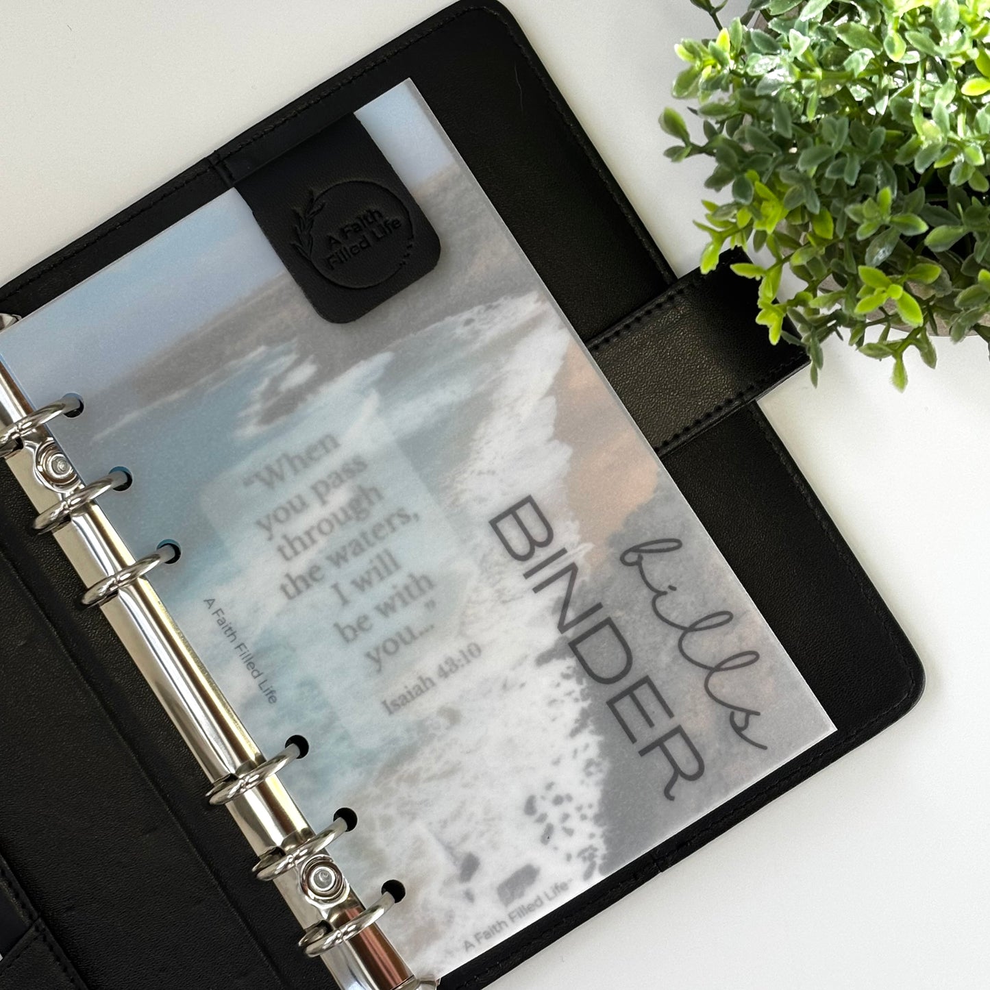 Leather Magnetic Bookmarks (Set of 2)