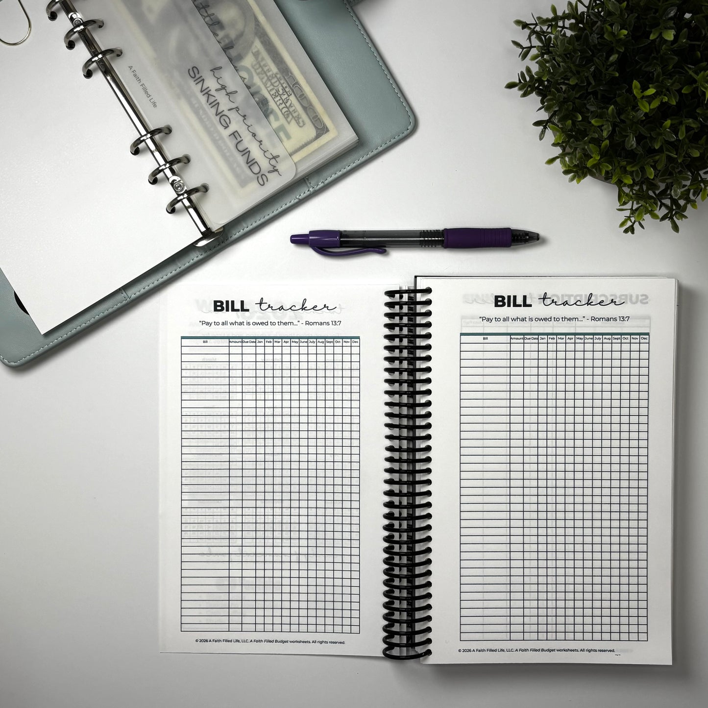 Faithful Budget Workbook - Faithful Collection