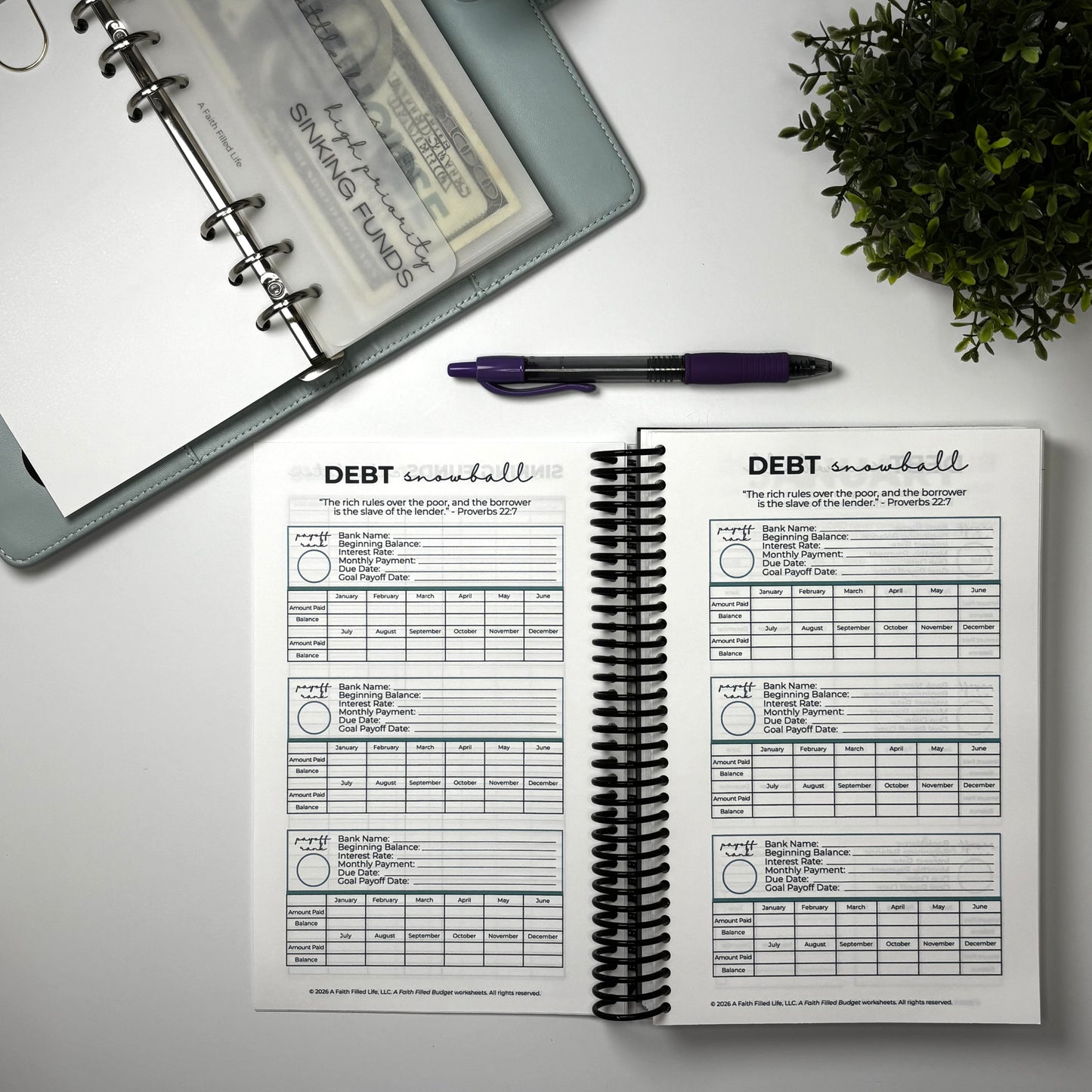 Faithful Budget Workbook - Faithful Collection