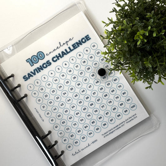 100 Envelope Savings Challenge - Hope Collection