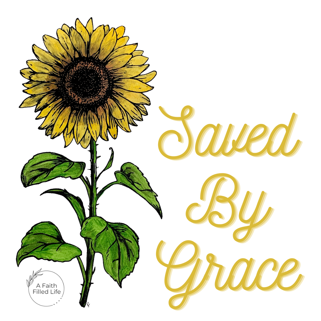 Saved By Grace Magnet