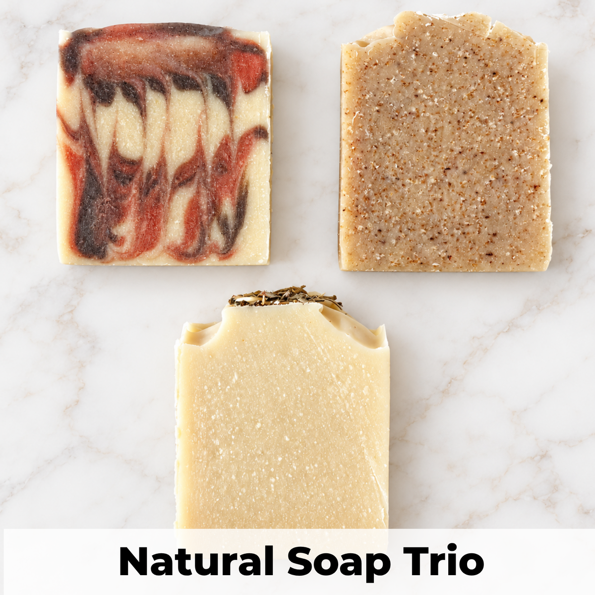 Natural Soap Trio