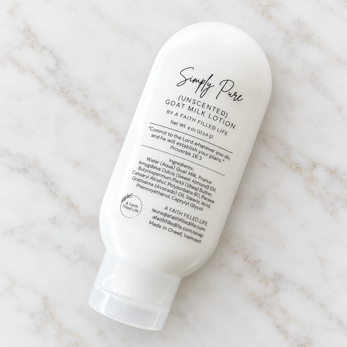 Handmade Goat Milk Lotion